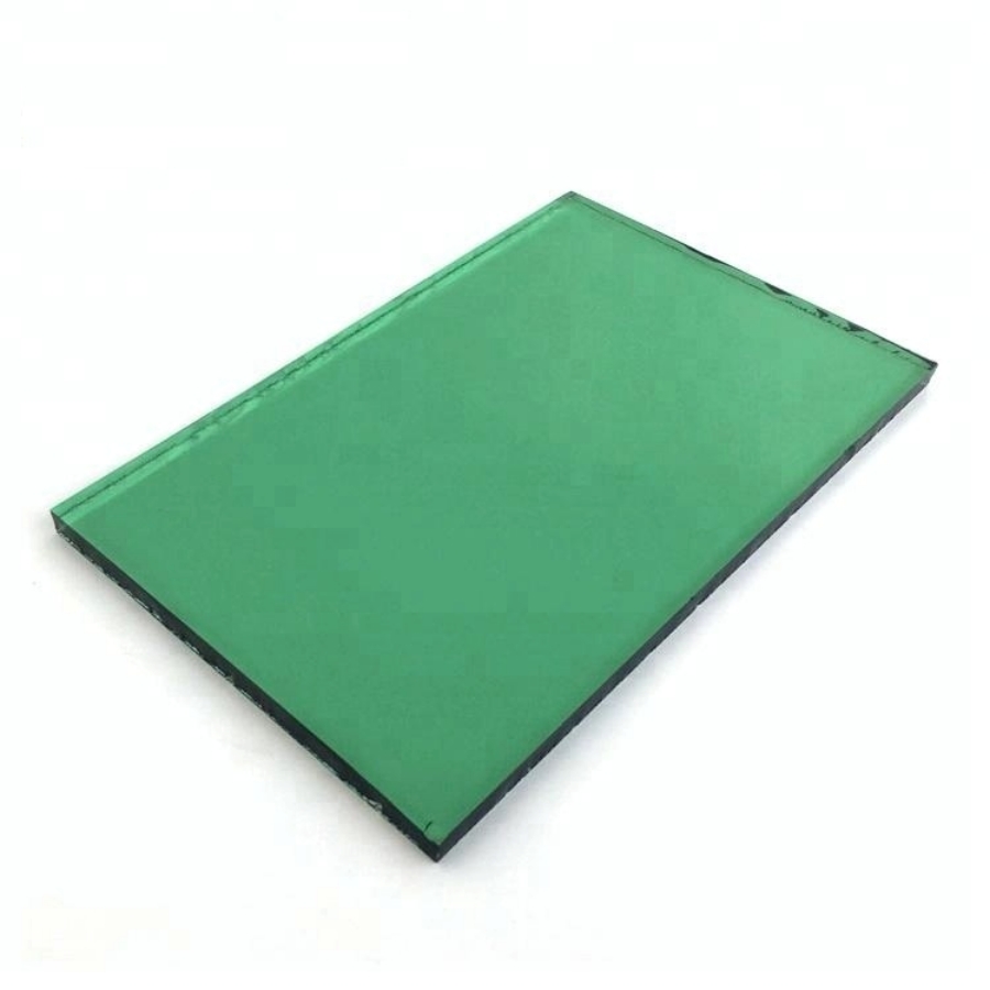 kính cường lực phản quang xanh lá cây