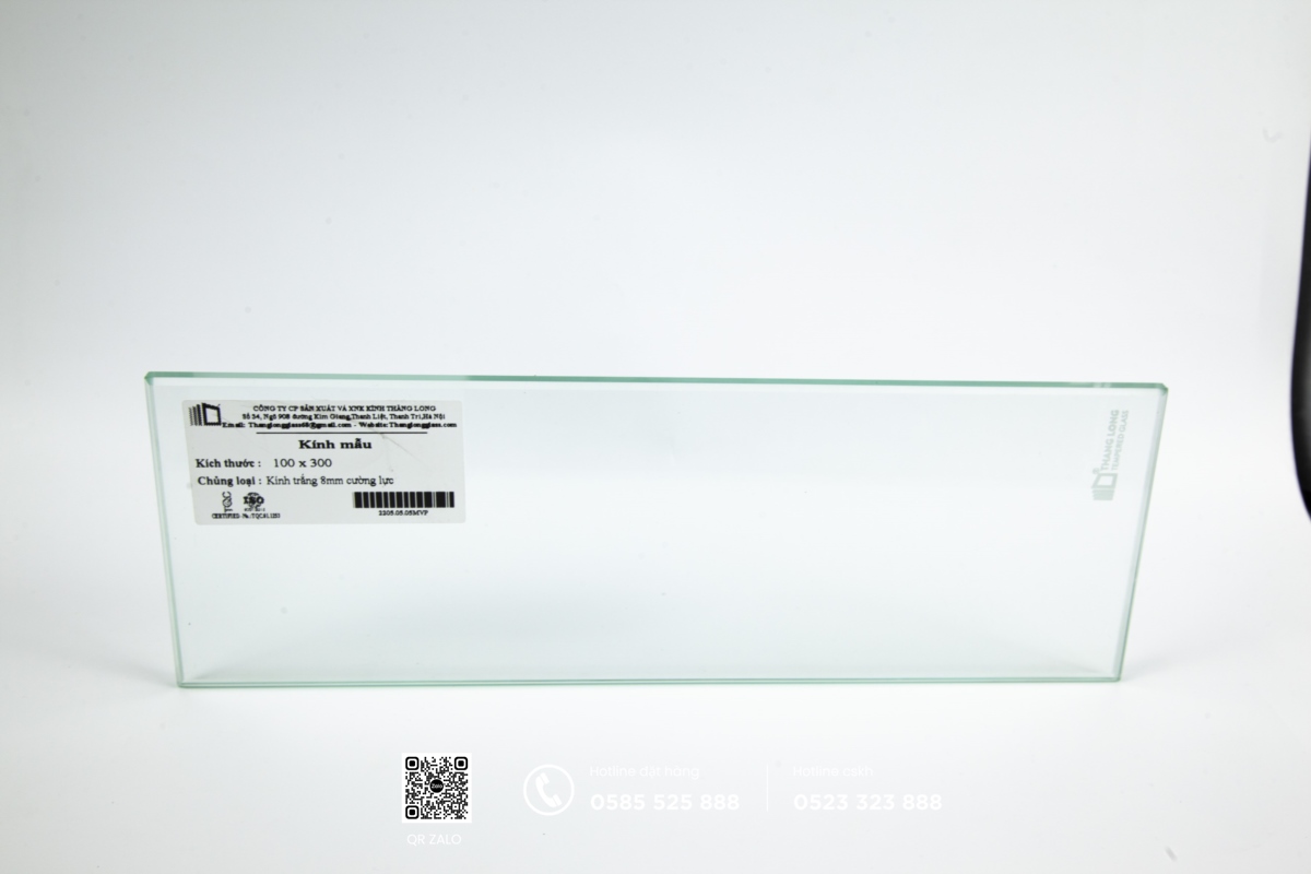 kính cường lực dày 8mm