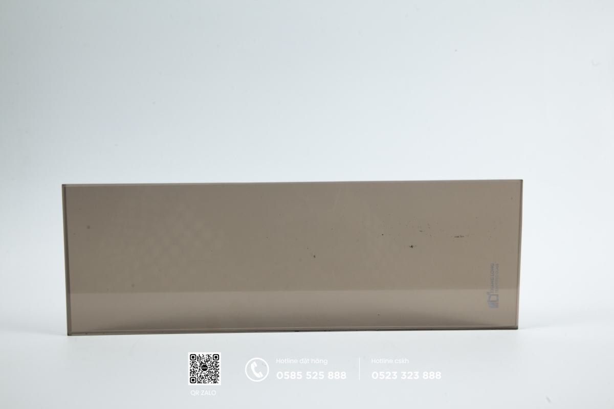 kính thuỷ màu trà 10mm