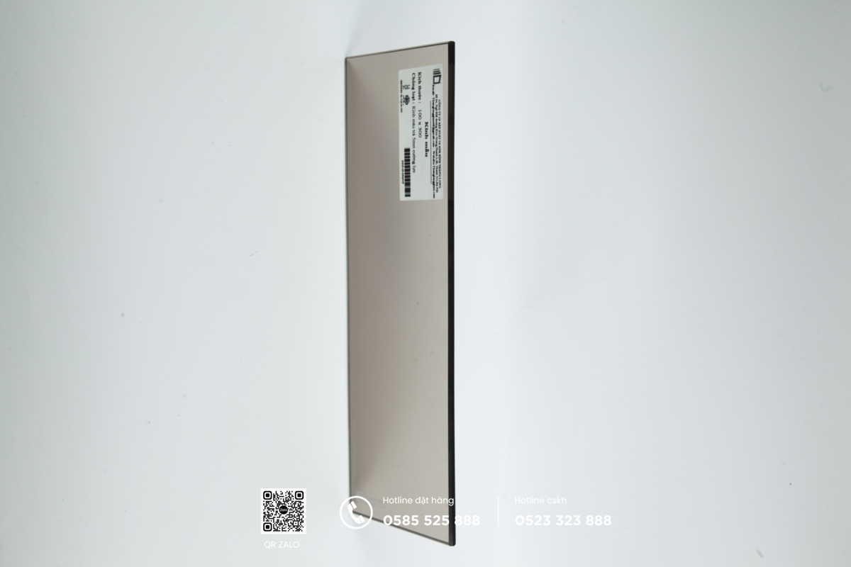 kính cường lực màu trà nhạt 5mm