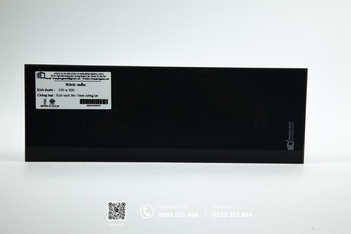 giá kính xanh đen 10ly