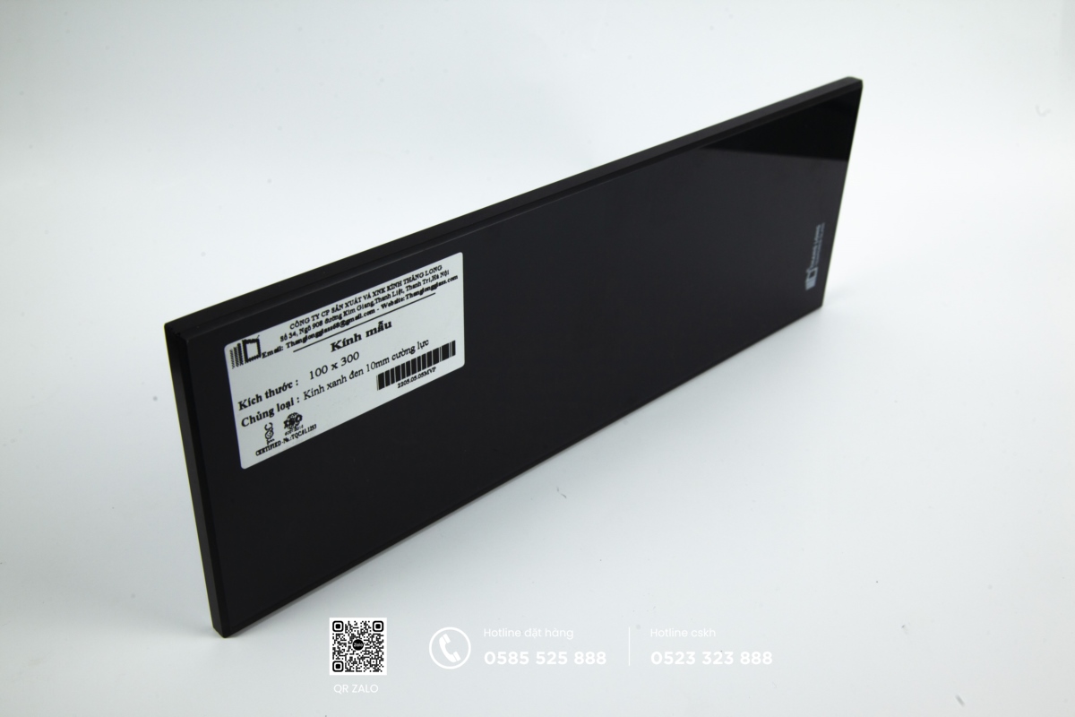 kính xanh đen 10ly