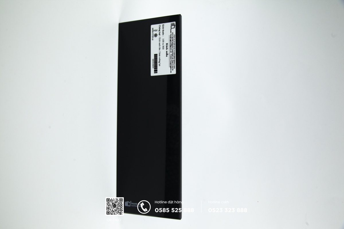 kính màu xanh đen đậm 10mm