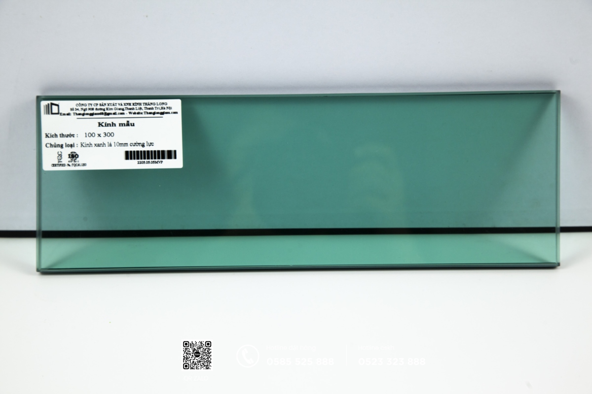 kiếng màu xanh lá 10mm