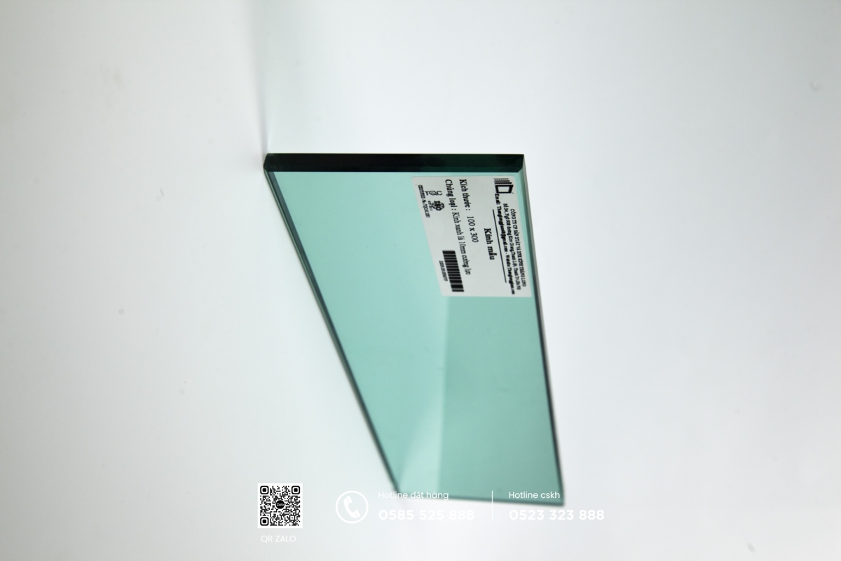 kiếng màu xanh lá 10mm