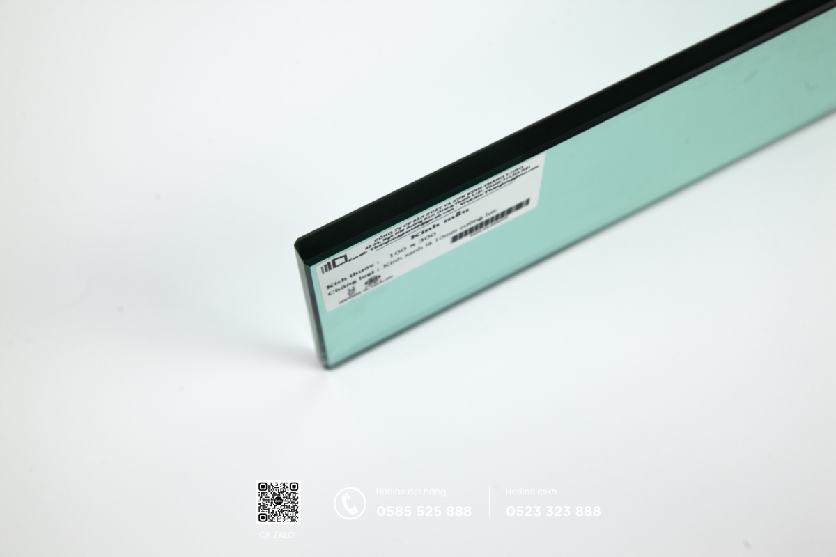 báo giá kính cường lực màu xanh lá 10mm