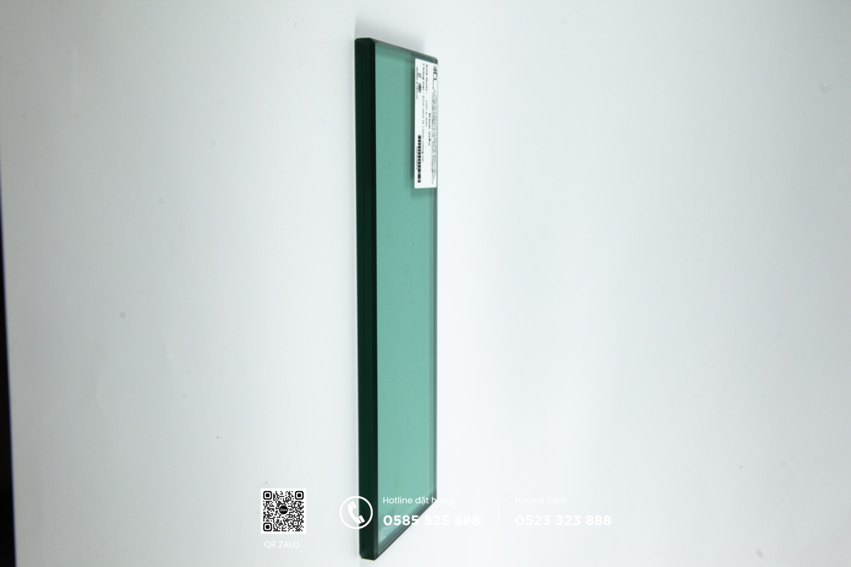 kính cường lực màu xanh lá 10mm
