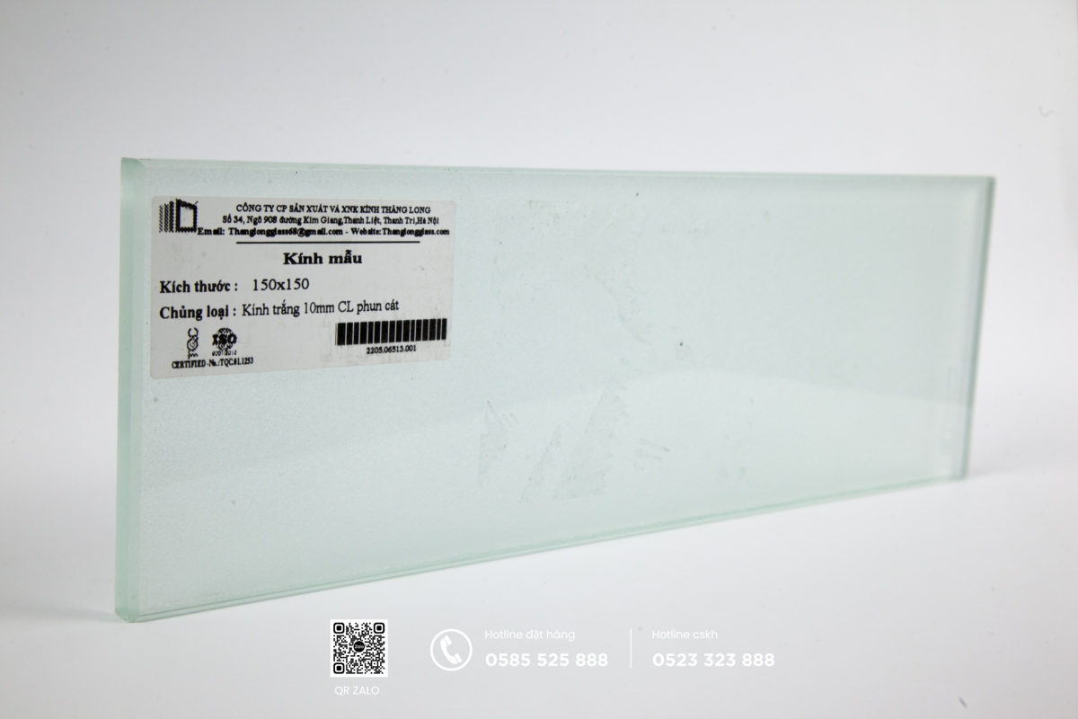 giá kính cường lực mờ 10mm