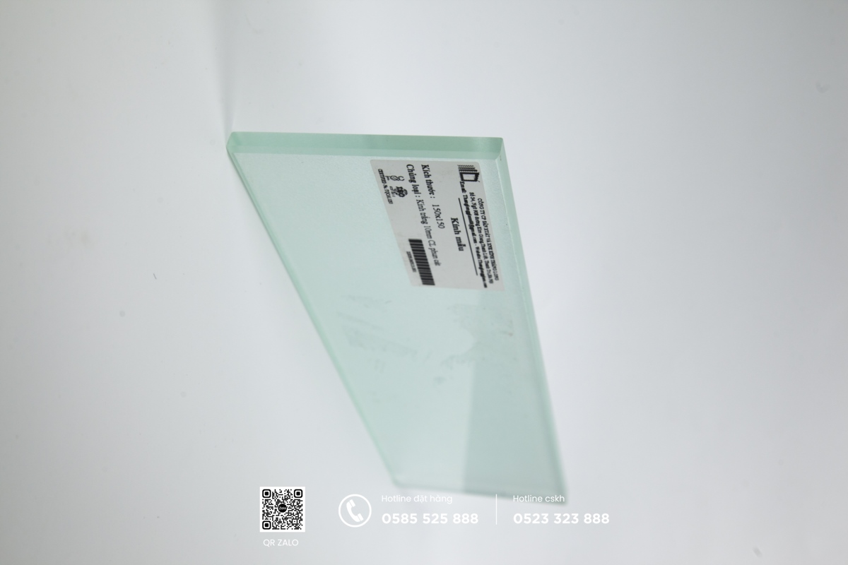 kính phun cát mờ 10mm