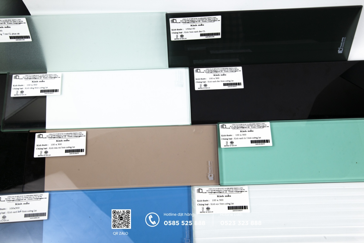 các loại kính cường lực