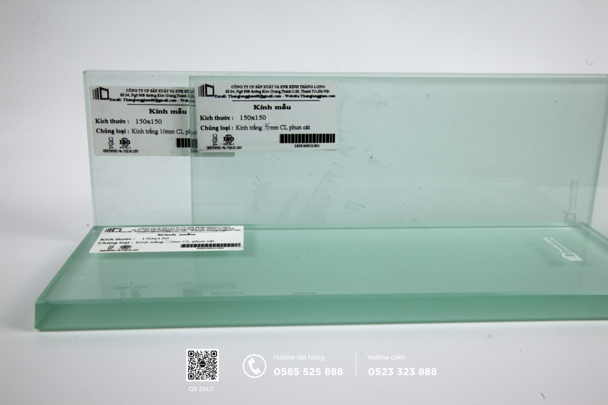 đơn giá kính cường lực