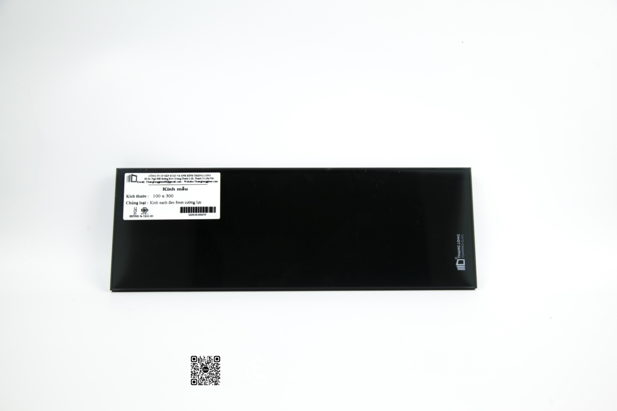 kính xanh đen cường lực 8mm