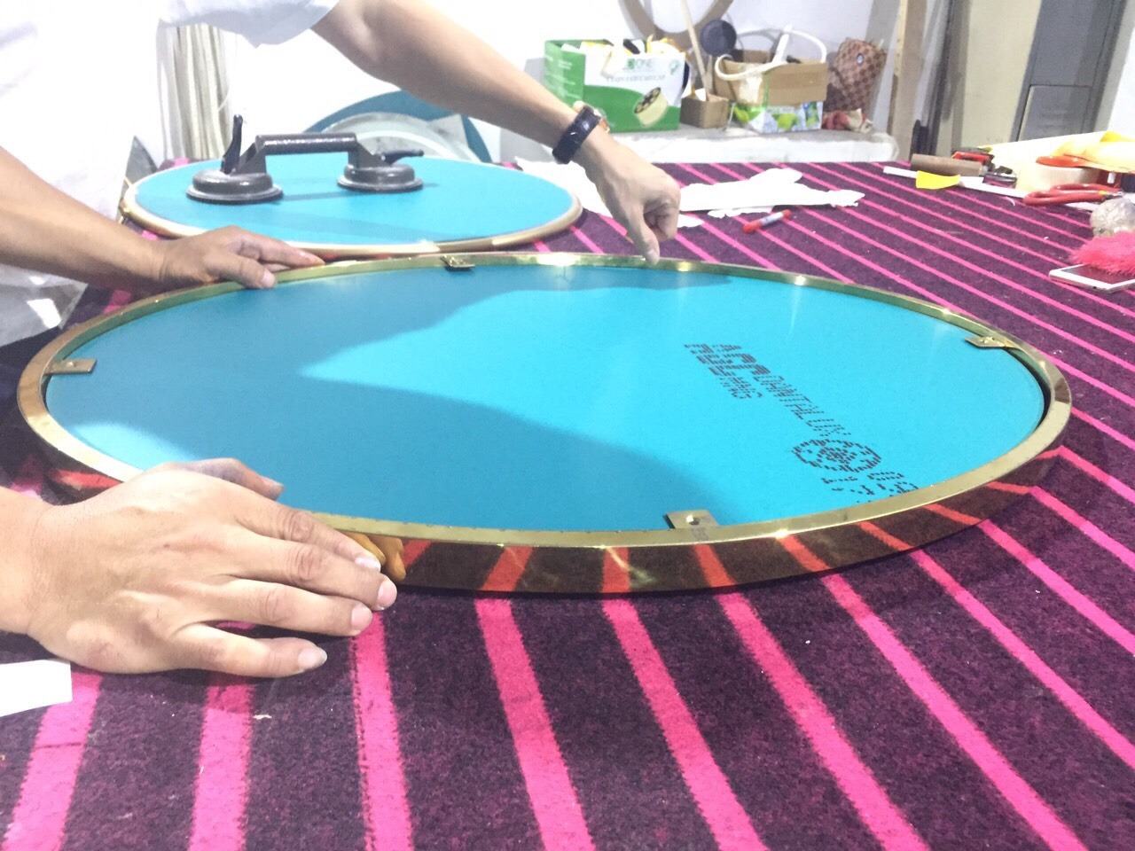 Gương phôi bỉ AGC
