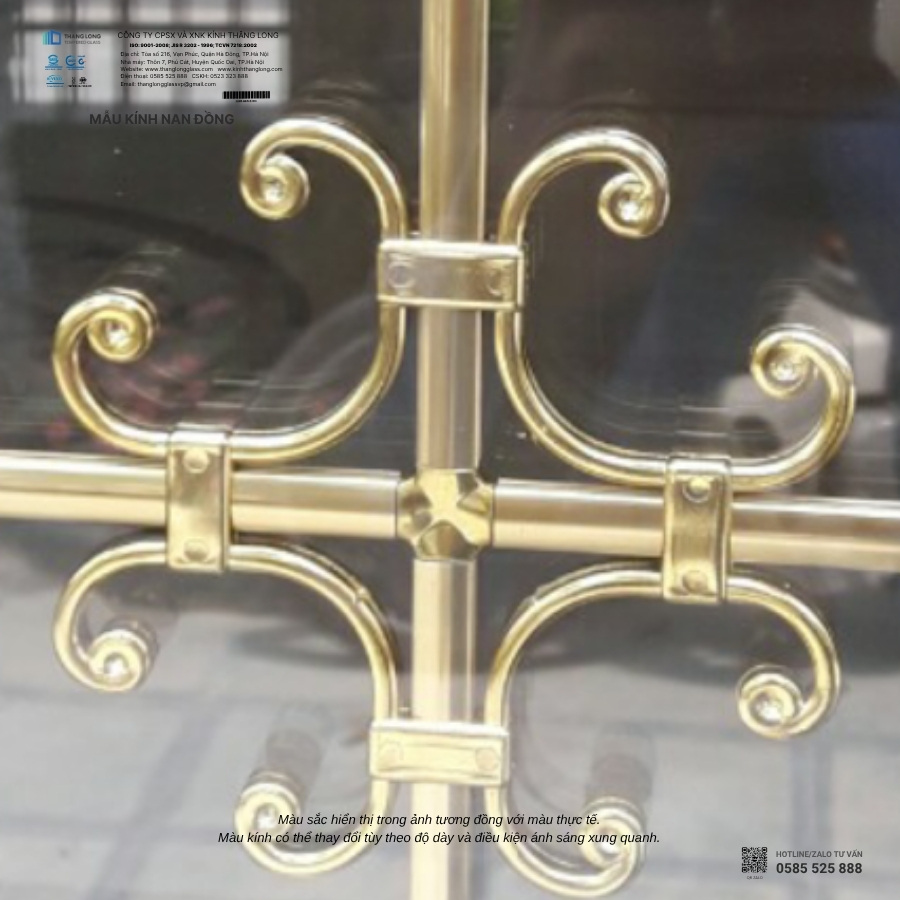 Kính hộp nan đồng