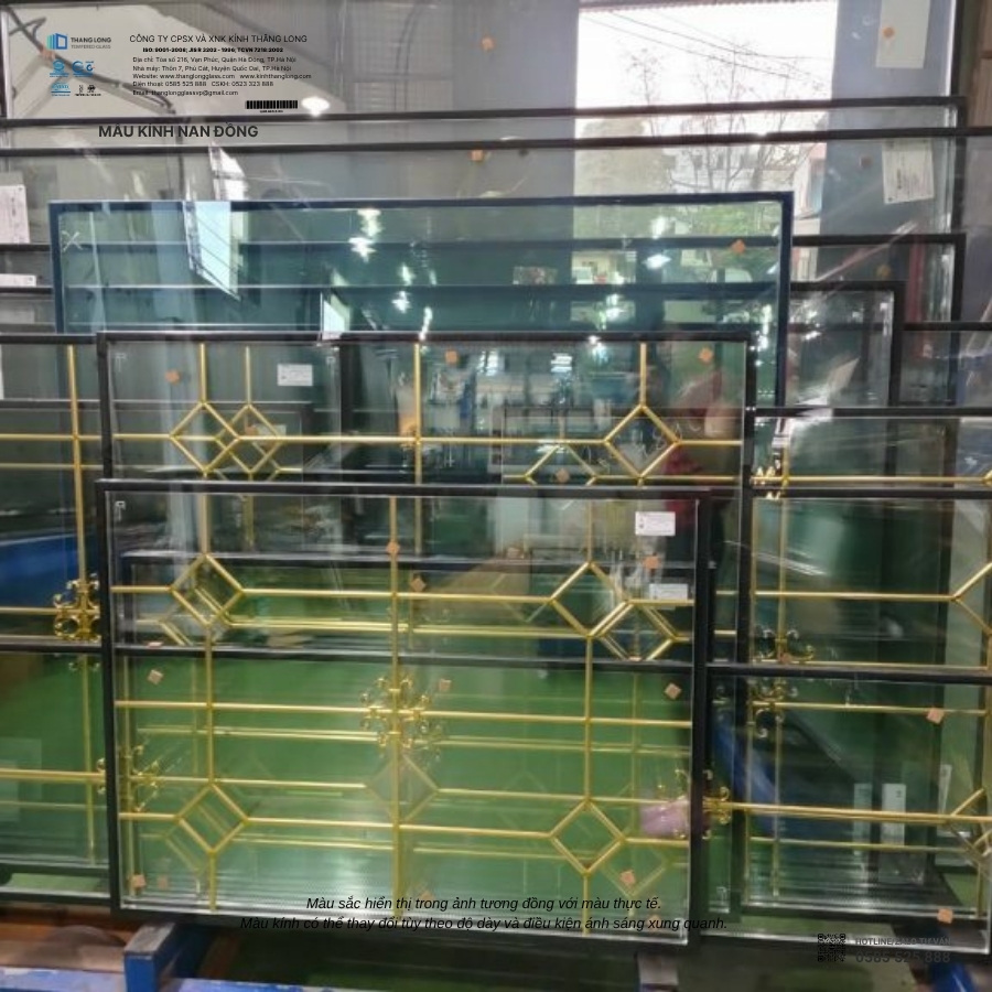 Kính hộp nan đồng