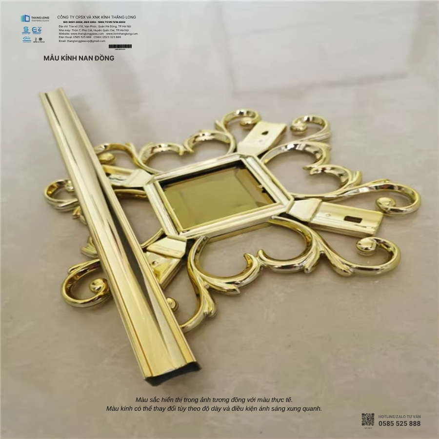 Kính hộp nan đồng