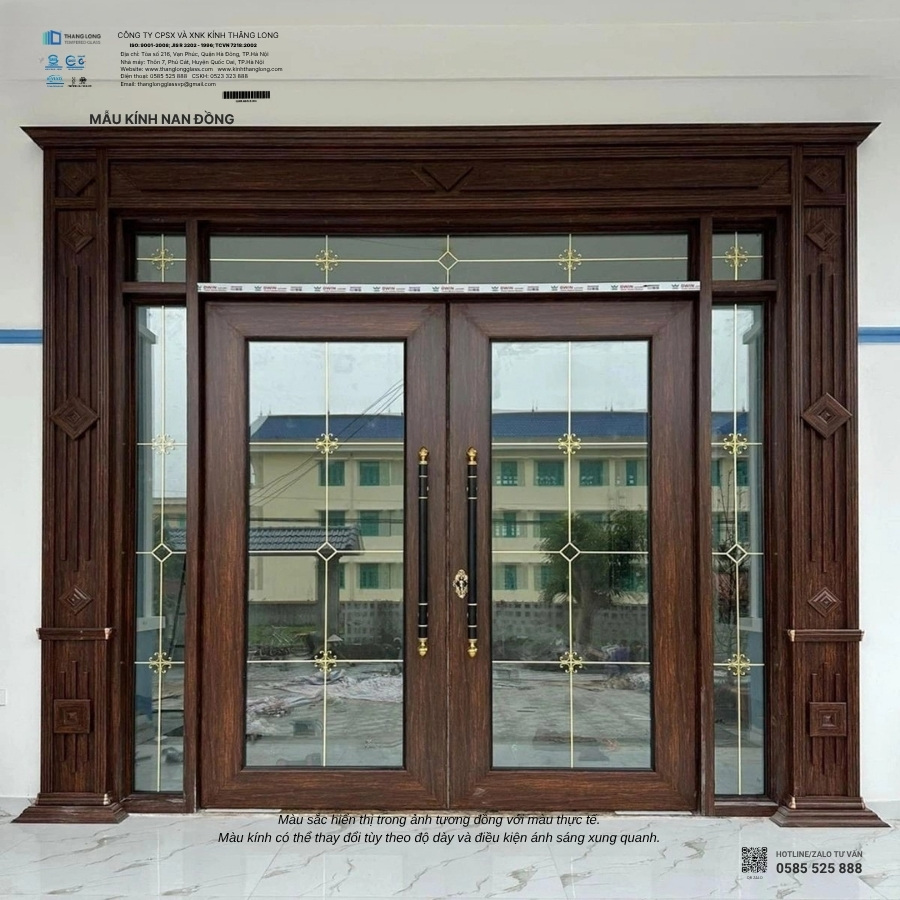 Kính hộp nan đồng