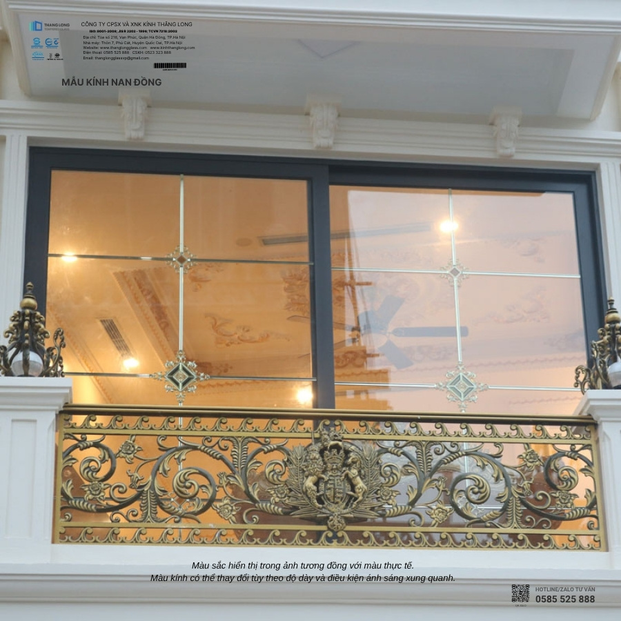 Kính hộp nan đồng