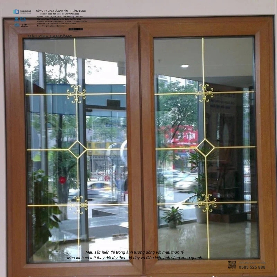 Kính hộp nan đồng