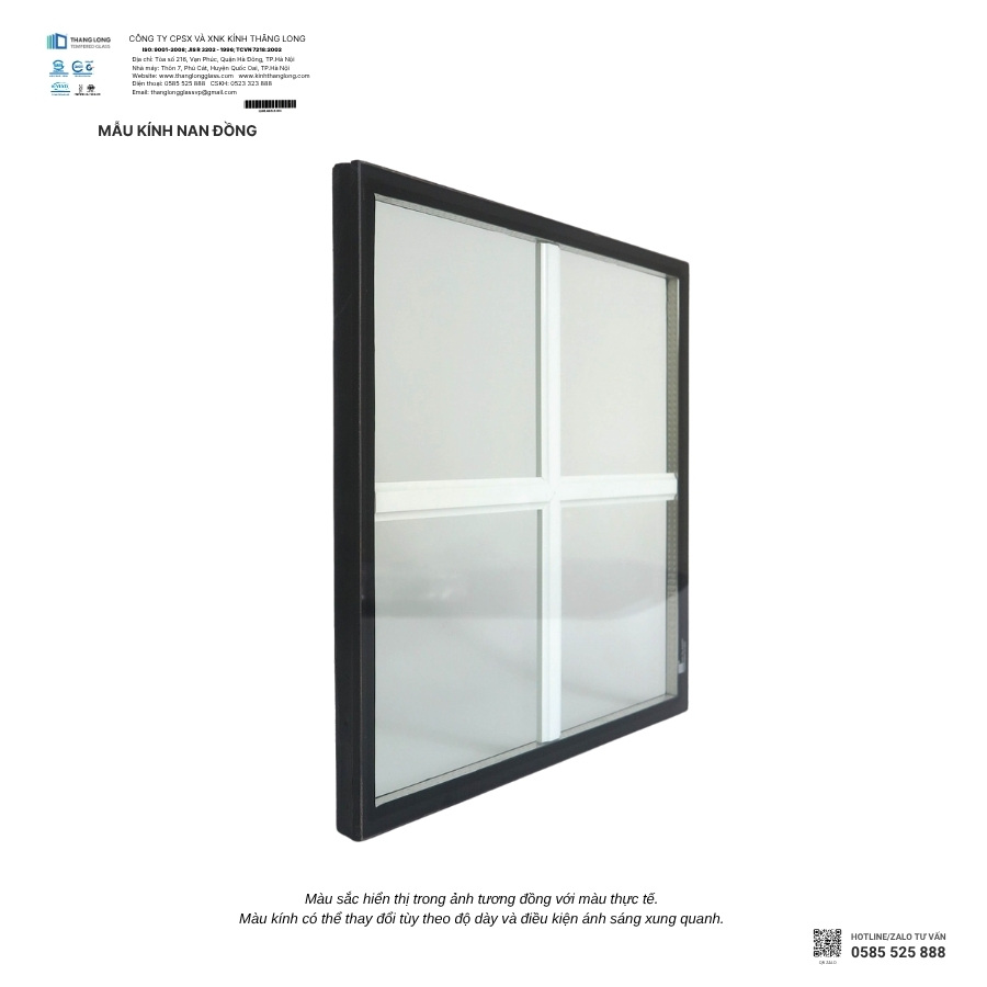 Kính hộp nan đồng