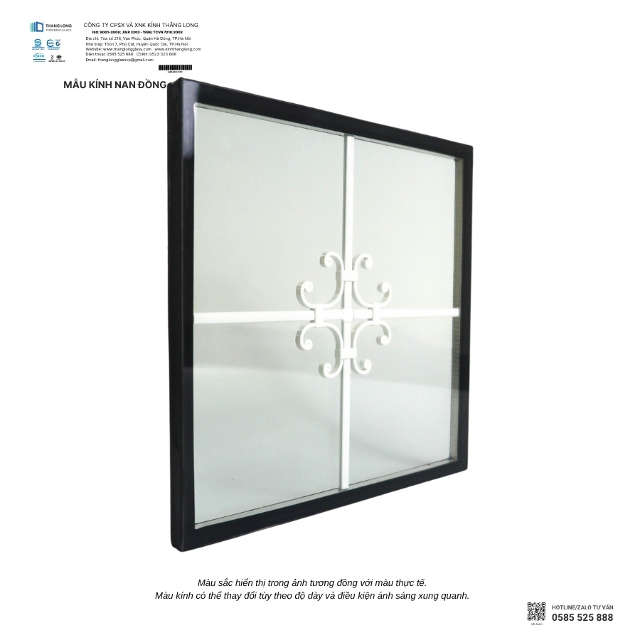 Kính hộp nan đồng