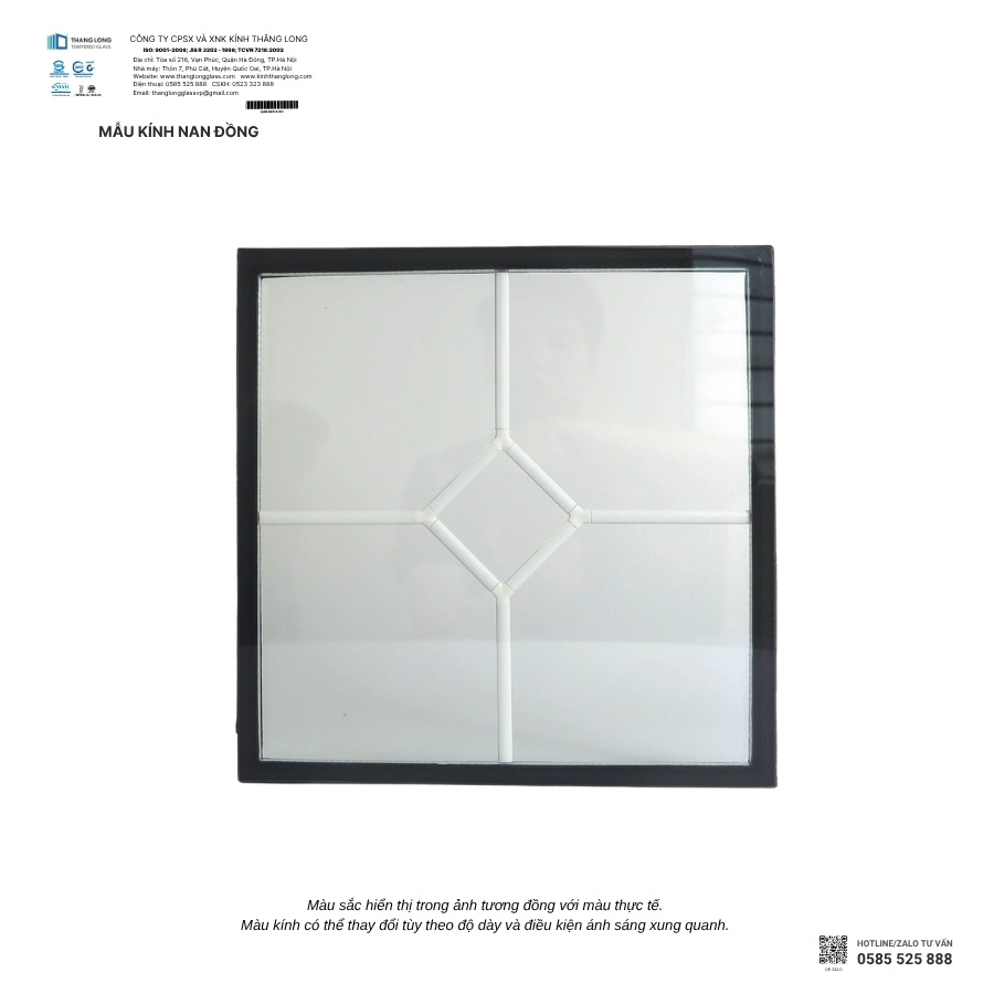 Kính hộp nan đồng