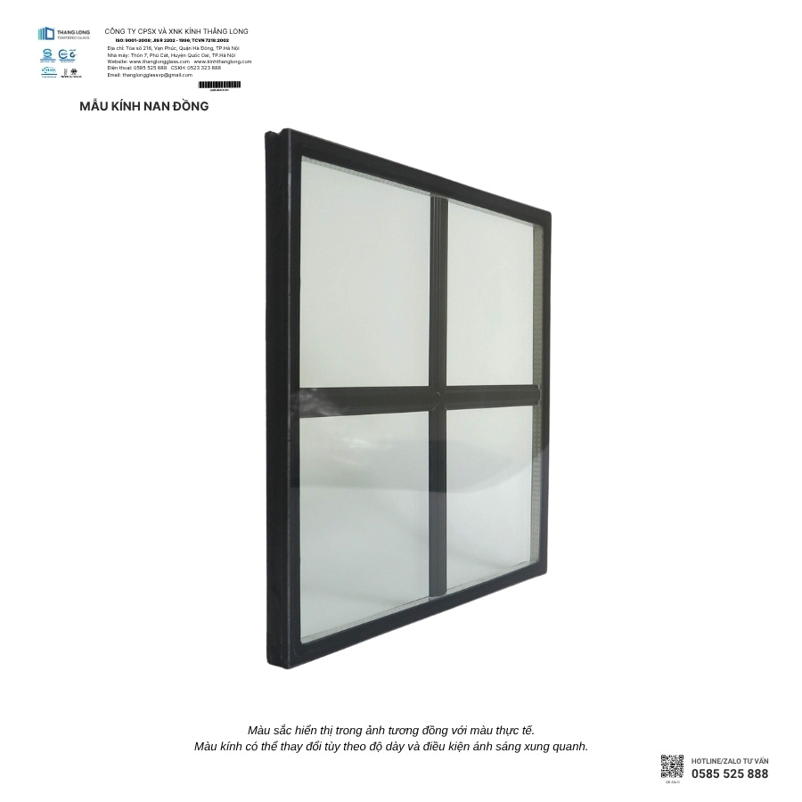 Kính hộp nan đồng