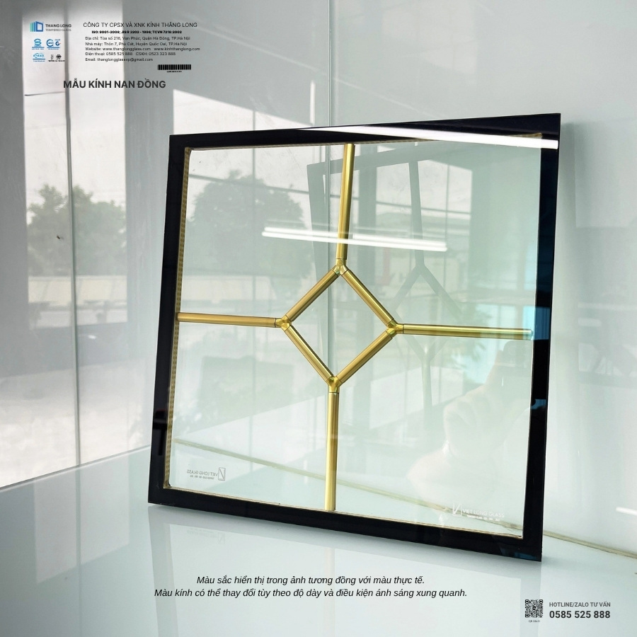 Kính hộp nan đồng