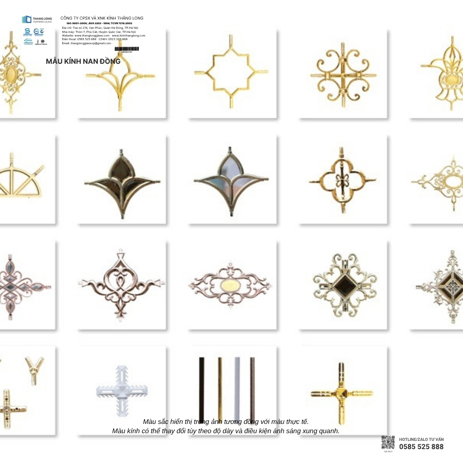 Kính hộp nan đồng