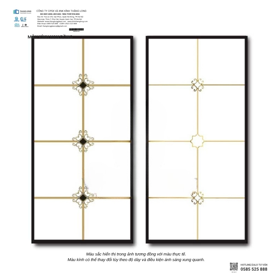 Kính hộp nan đồng