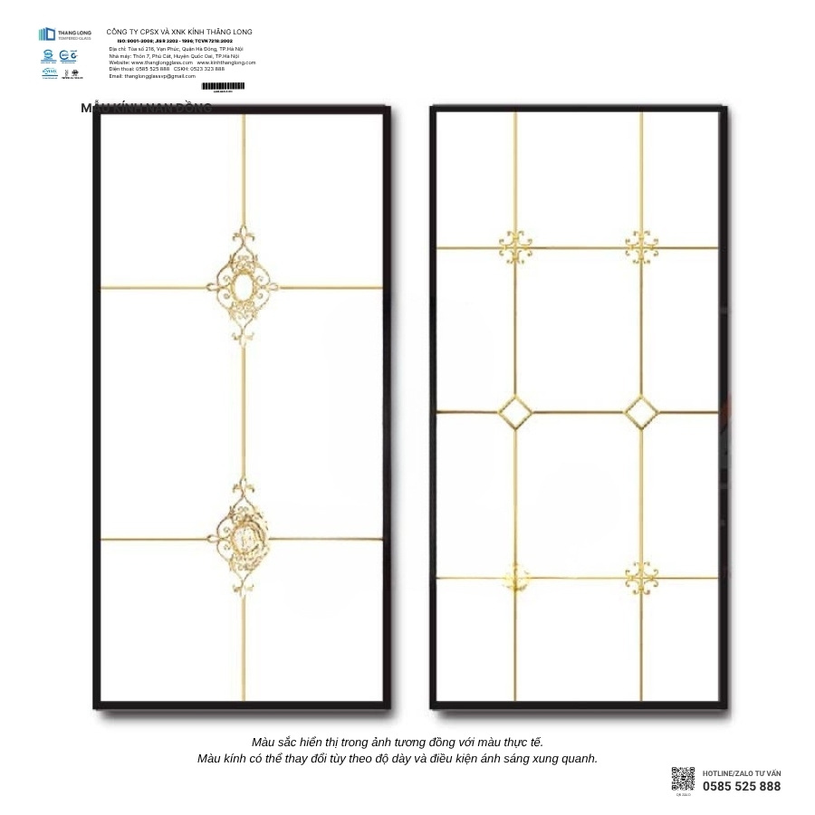 Kính hộp nan đồng