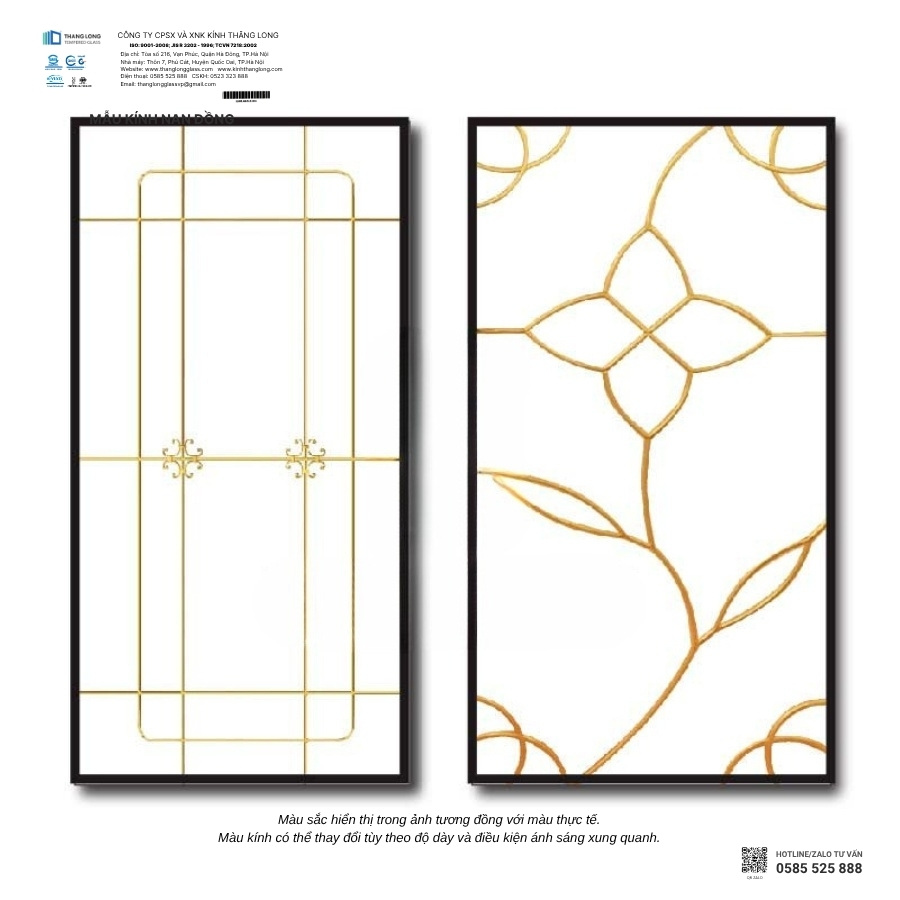 Kính hộp nan đồng