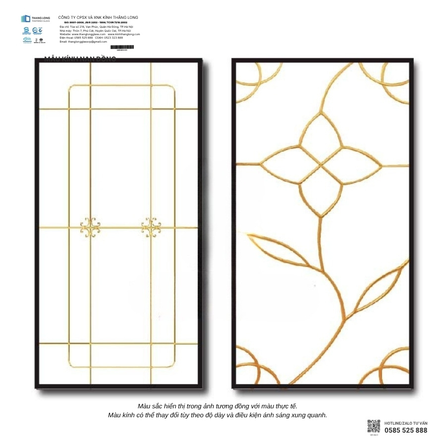 Kính hộp nan đồng