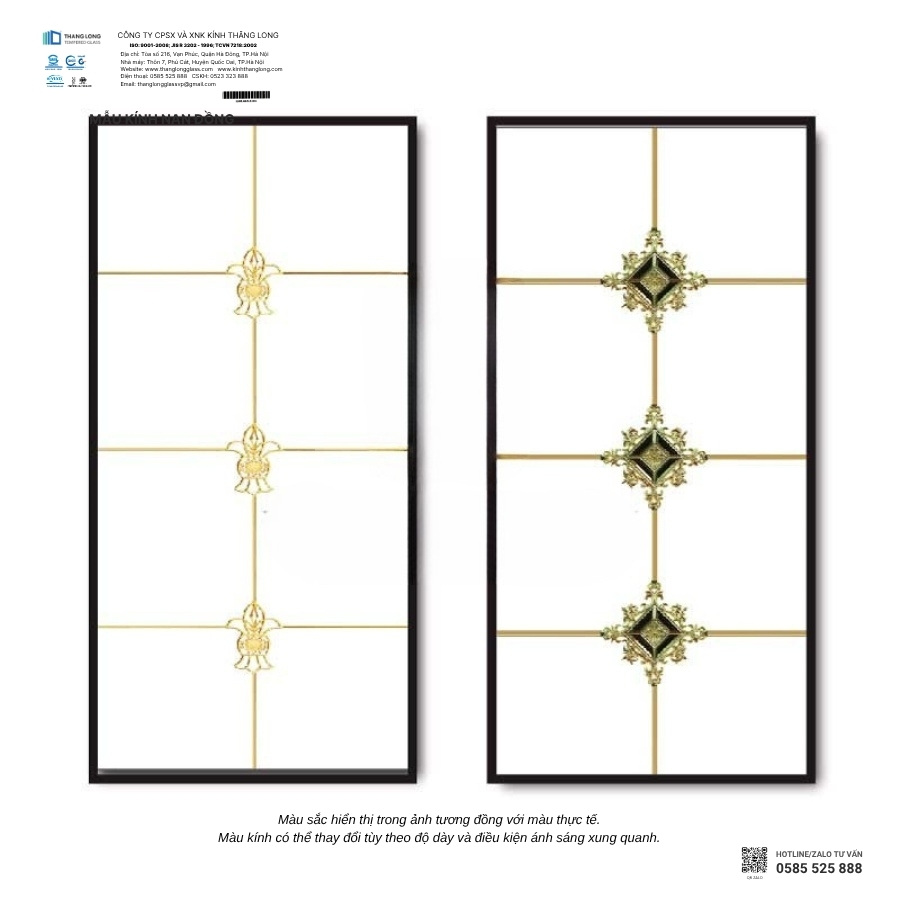 Kính hộp nan đồng