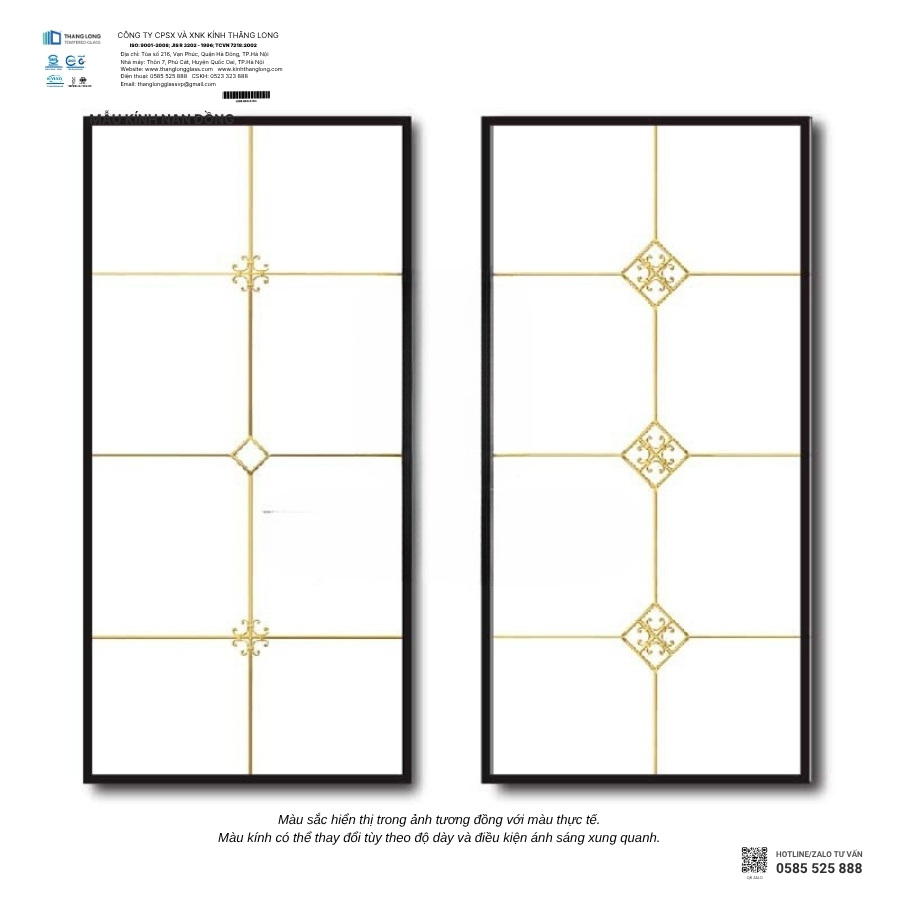 Kính hộp nan đồng