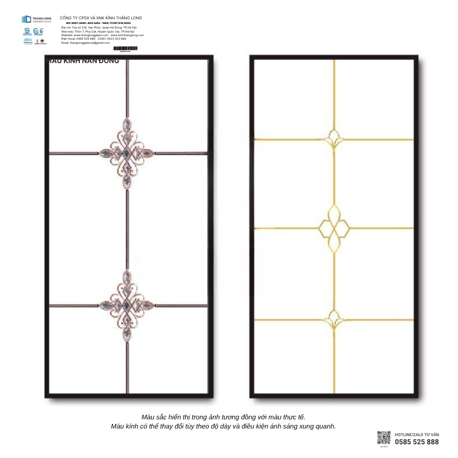 Kính hộp nan đồng