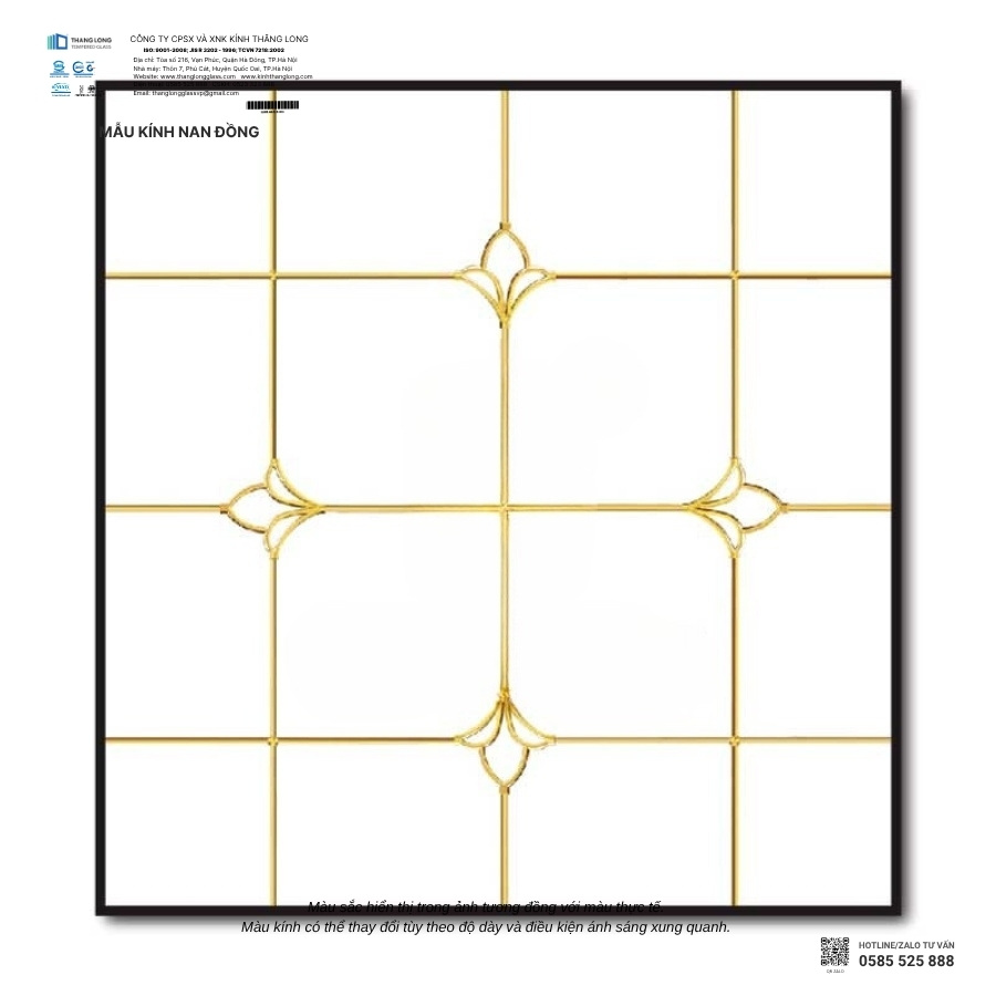 Kính hộp nan đồng