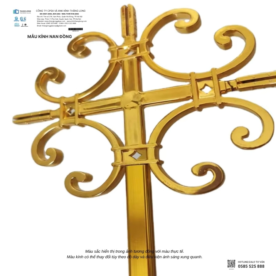 Kính hộp nan đồng