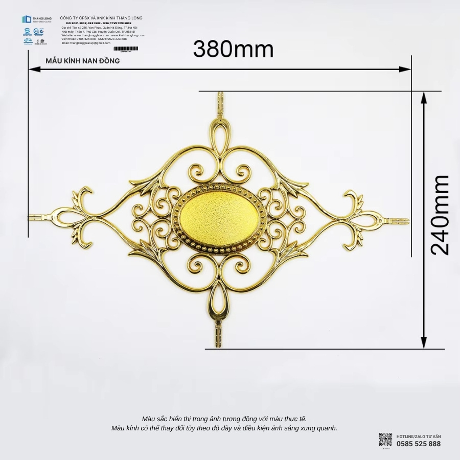 Kính hộp nan đồng