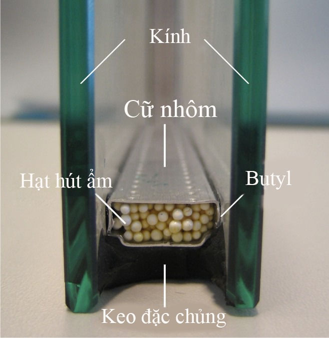 Kính cách nhiệt 2 lớp
