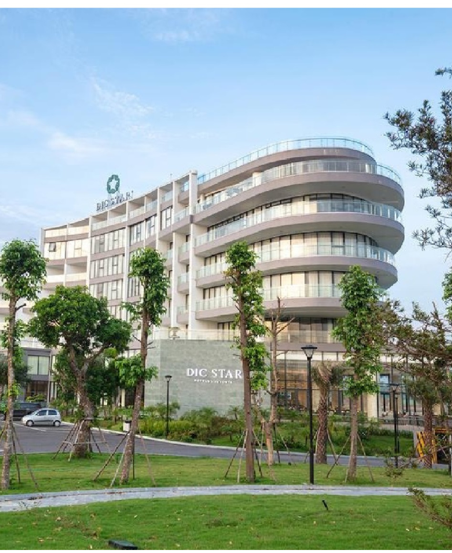 Dự án cung cấp kính cho khách sạn DIC STAR Nam Vĩnh Yên