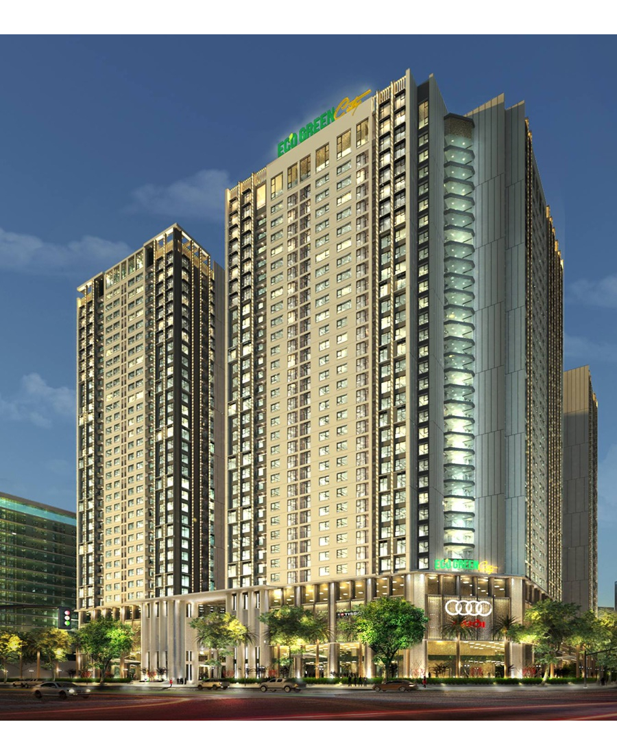 Dự án kính an toàn Chung Cư Eco Green City