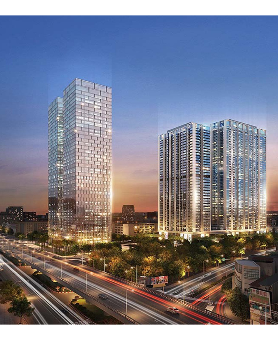 Dự án kính cường lực Vinhomes Metropolis Liễu Giai